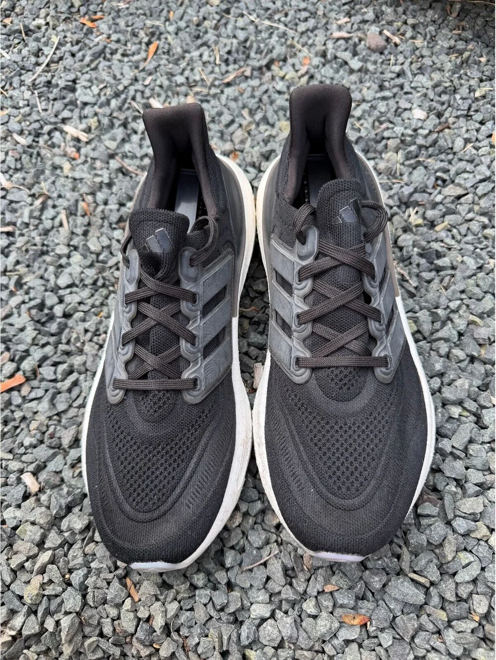 Adidas UltraBoost Light Black White Size 9.5M 11W